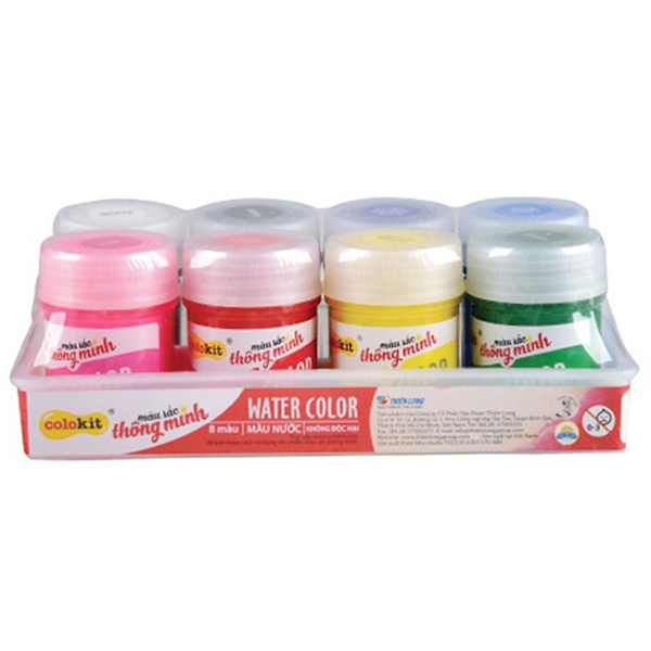 MÀU NƯỚC TL 8 MÀU WACO-03 (HỘP)
