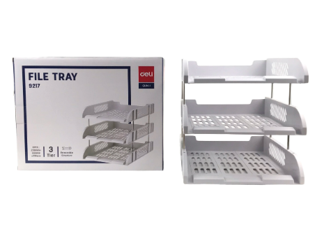 KỆ 3 TẦNG NHỰA DELI 9217 (CÁI)