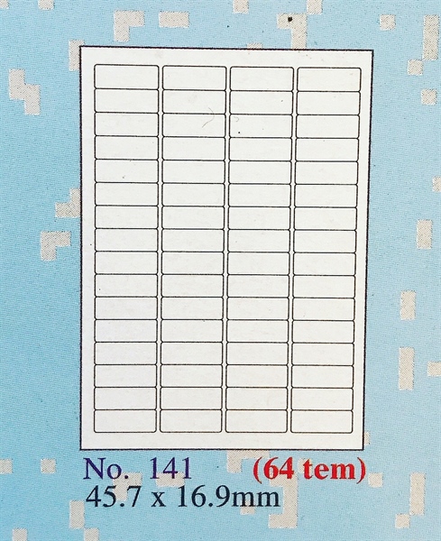 GIẤY DÁN TOMMY A4 141 (HỘP)