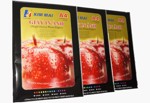 IN ẢNH 1 MẶT A4 ĐL135 - 100 TỜ (TẬP)