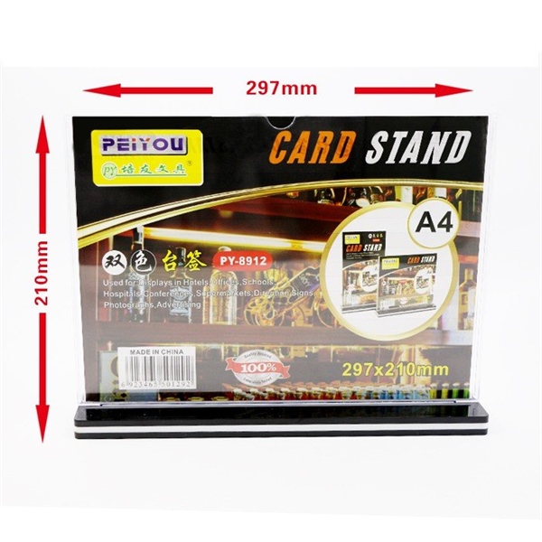 BẢNG MENU A4 NGANG PY-8912 (CÁI)