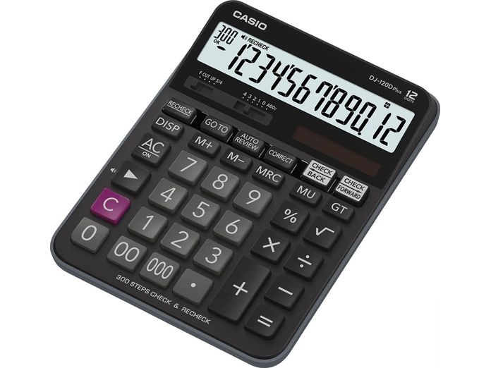 MÁY TÍNH CASIO DJ-120D PLUS (CÁI)