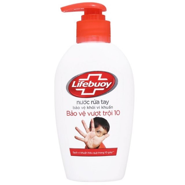 XÀ PHÒNG LIFEBOY NƯỚC 180ml (BÌNH)