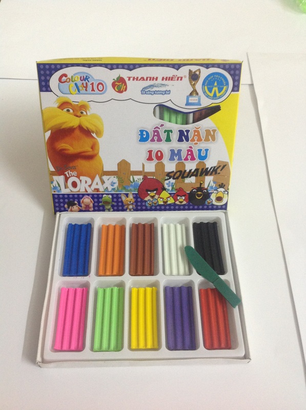 ĐẤT NẶN THANH HIỀN 10 MÀU (HỘP)
