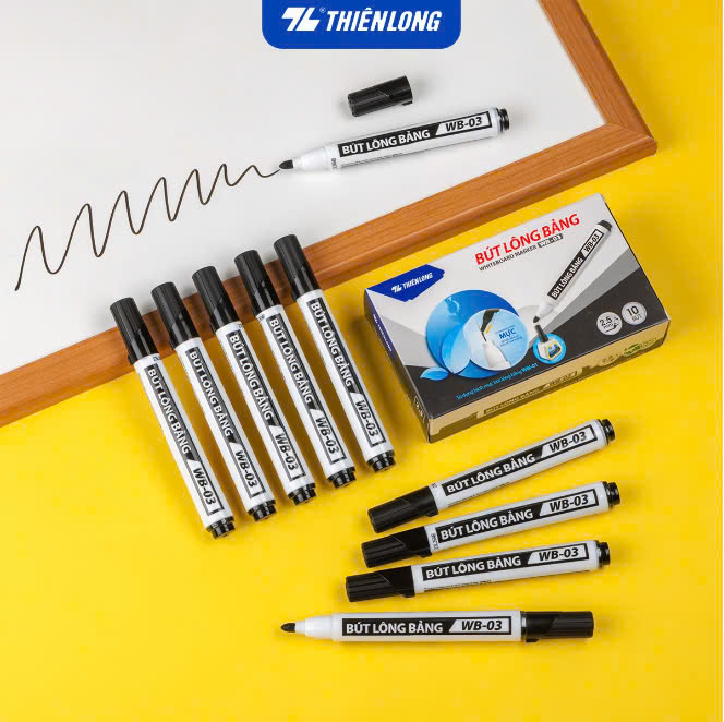 BÚT BẢNG TL WB-03 - MÀU ĐEN (HỘP)