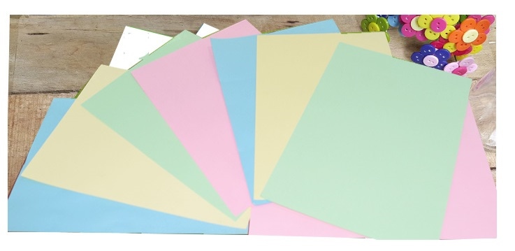 GIẤY BÌA MÀU A3 MỎNG ĐL 80 (TẬP)