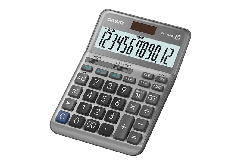 MÁY TÍNH CASIO DF120FM (CÁI)
