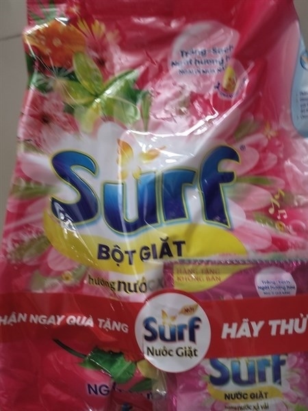 BỘT GIẶT SURF TÚI 2KG (GÓI)