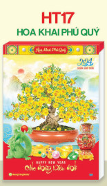 LỊCH LỐC HT17 (14,5X20,5) (LỐC)