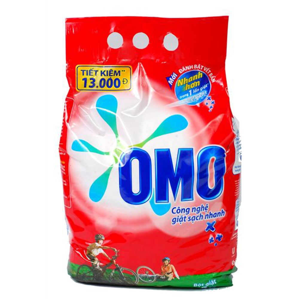 BỘT GIẶT OMO 800GR (GÓI)