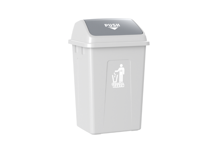THÙNG RÁC NẮP LẬT TRUNG 32.1x27x49.7CM (CÁI)