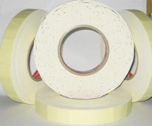 BĂNG KEO XỐP 2 MẶT 2,4CM VÀNG (CUỘN)