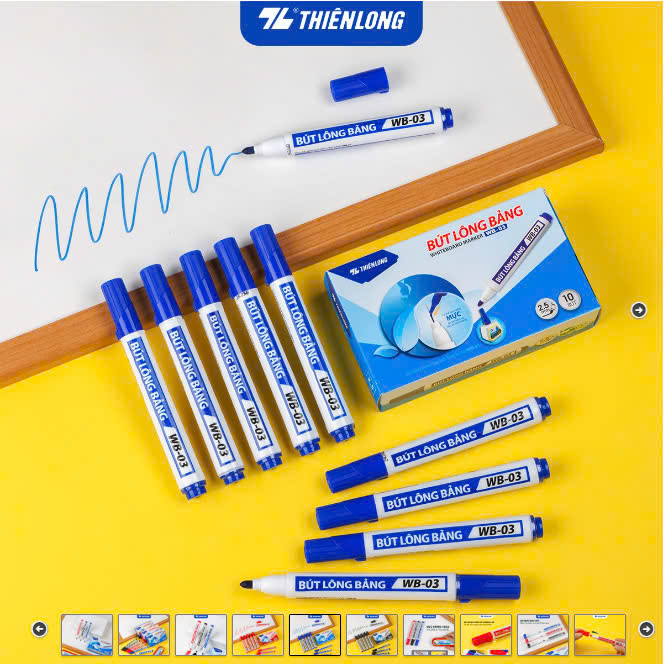 BÚT BẢNG TL WB-03 - MÀU XANH (HỘP)