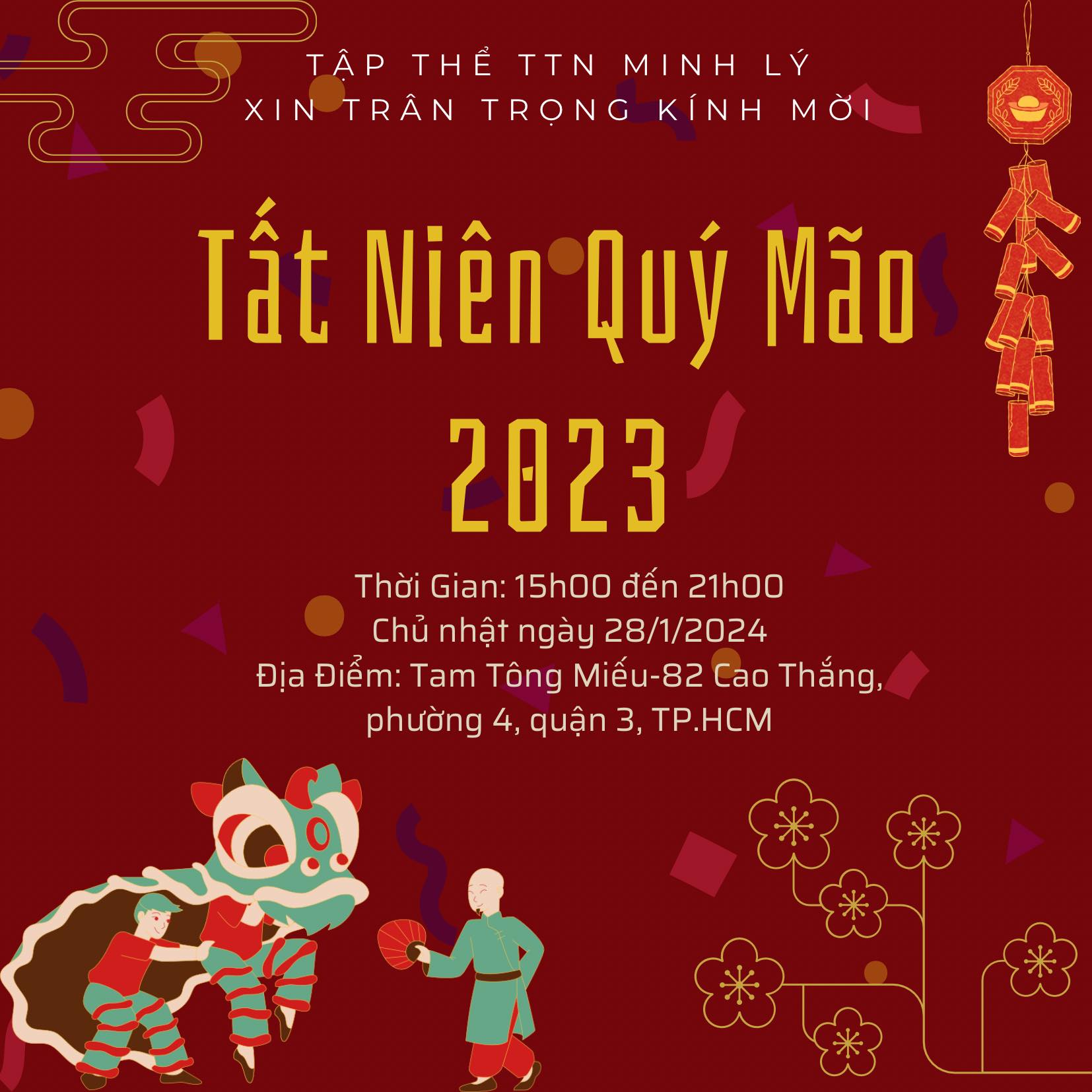 Tất niên Quý Mão 2023 - Tập thể Thanh Thiếu Nhi Minh Lý