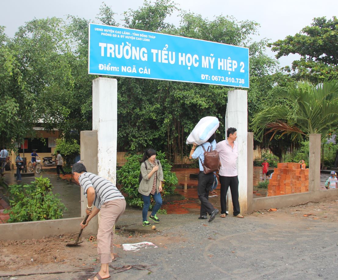 Từ Thiện tại Đồng Tháp - Trường Tiểu Học Mỹ Hiệp 2