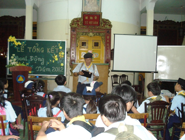 Ban Thanh Thiếu Nhi Minh Lý Thánh Hội tổng kết cuối năm