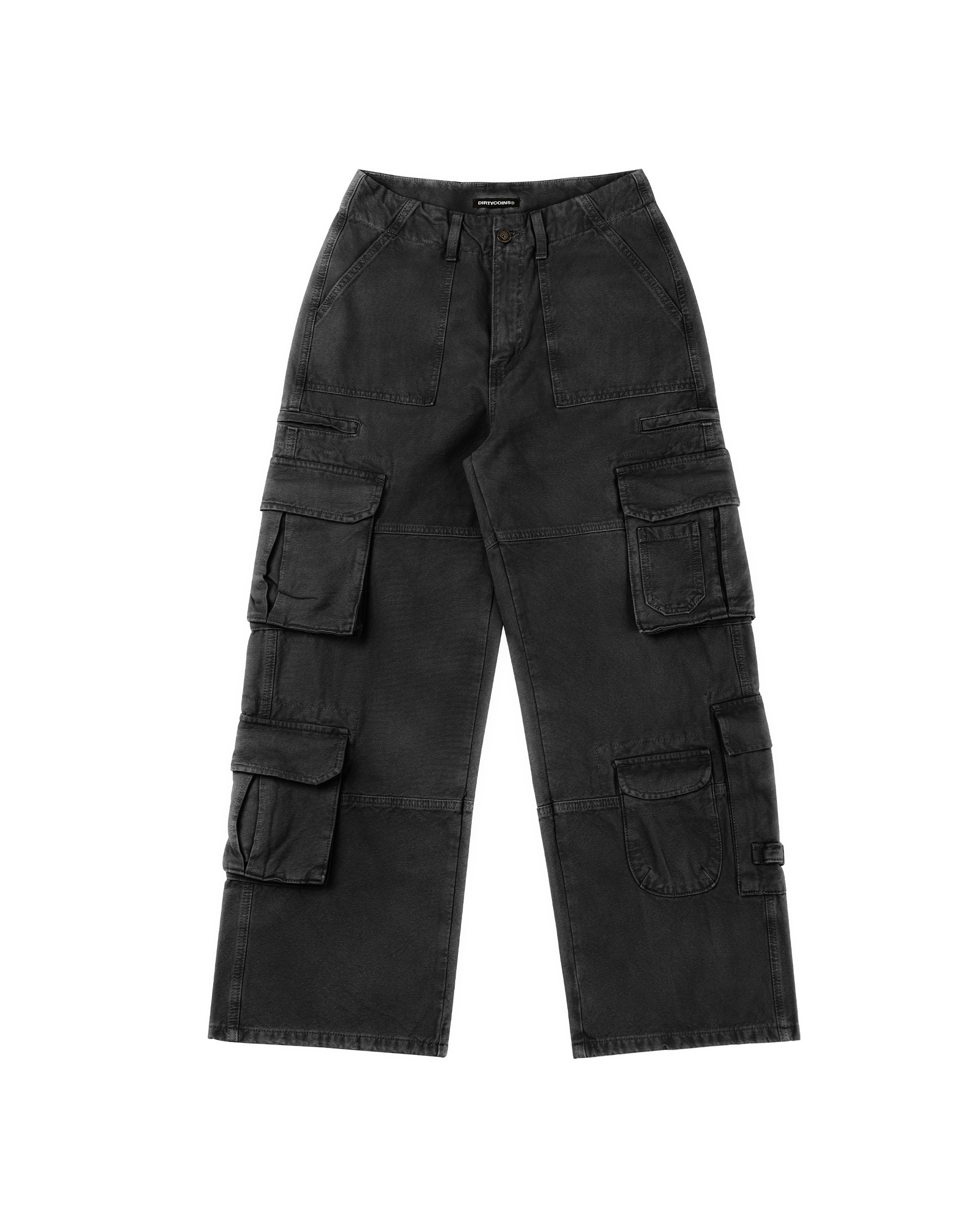 DirtyCoins Casual Baggy Cargo Pants