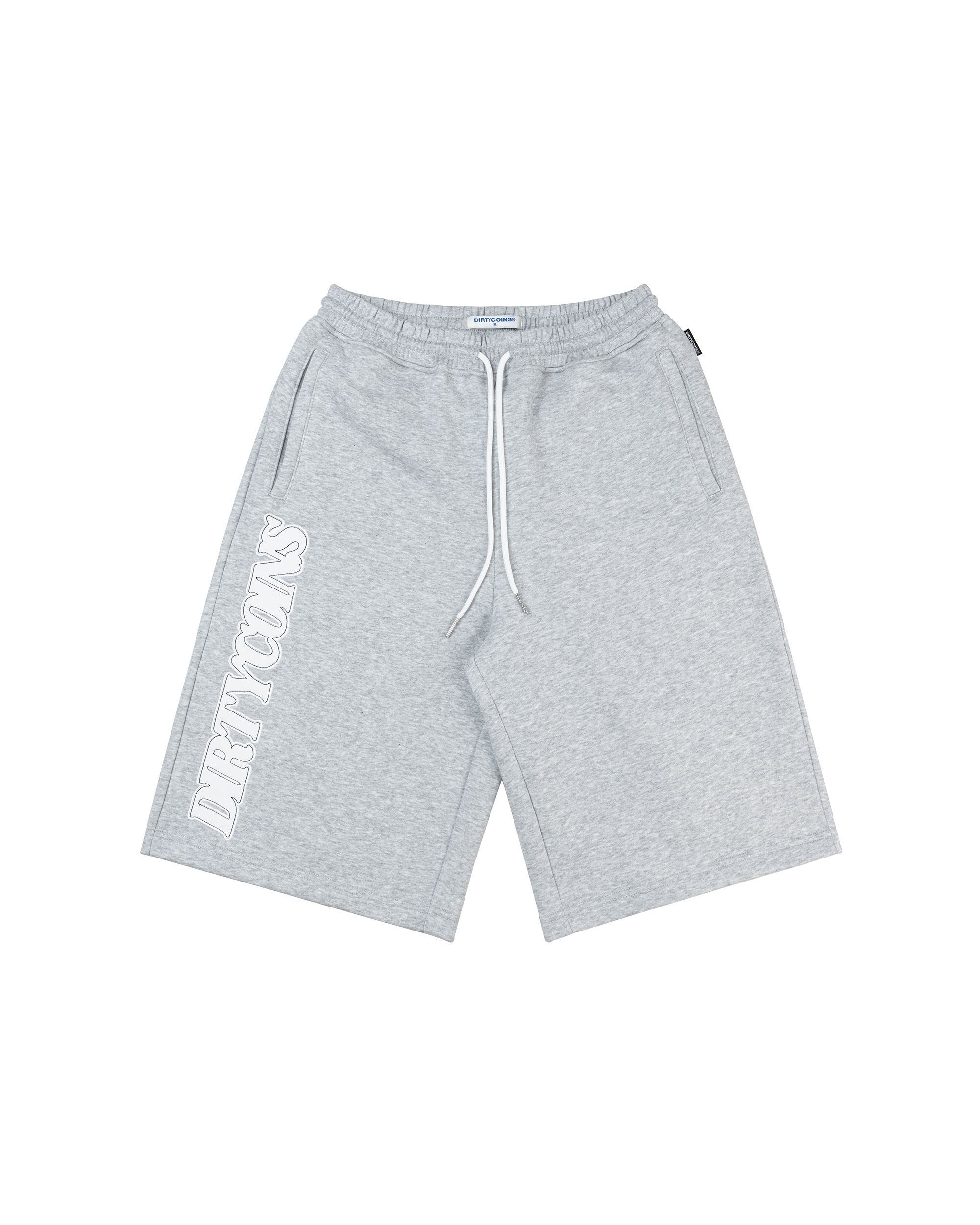 Logo Patched Baggy Sweatshorts Grey