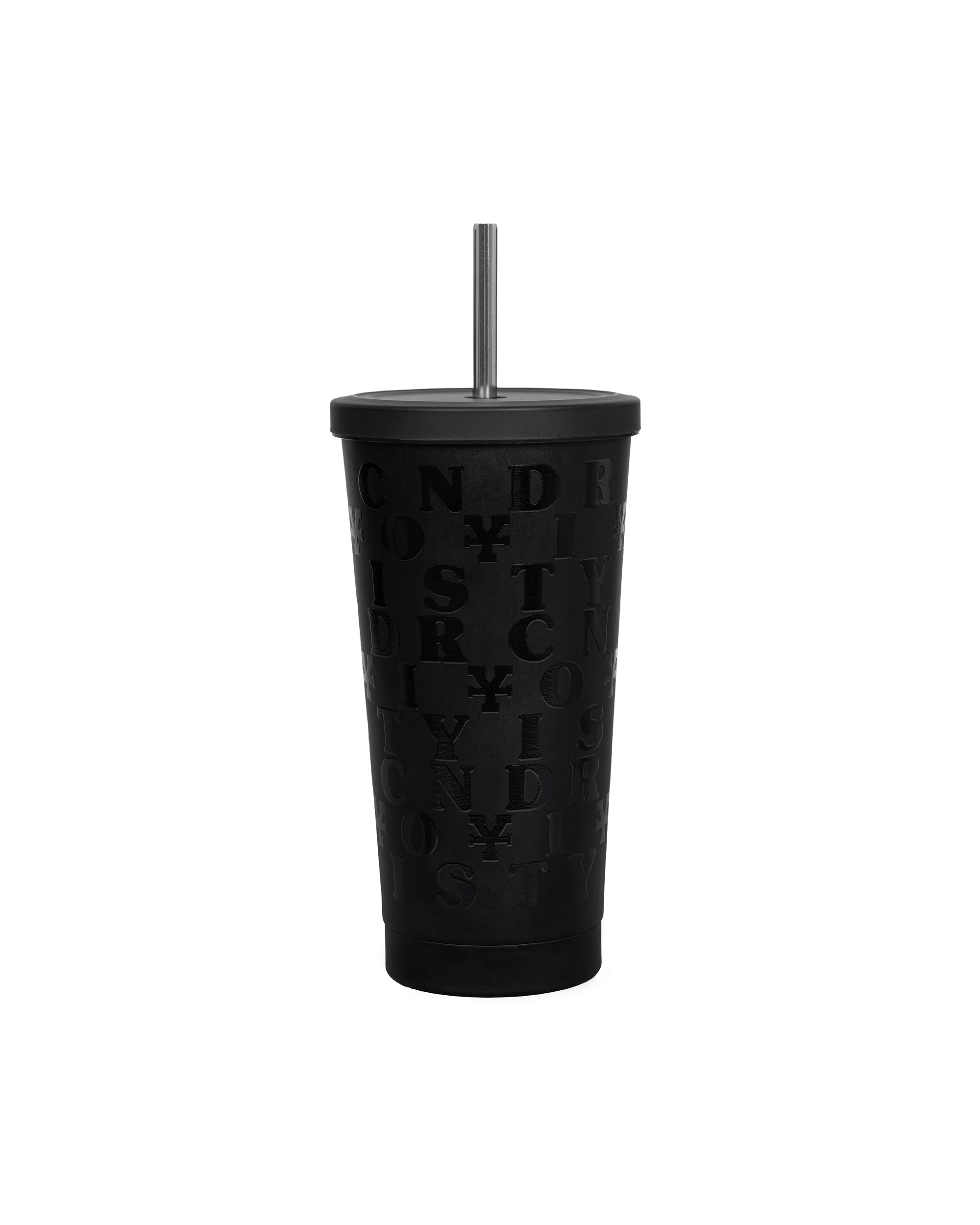 Signature Y Black Steel Cup