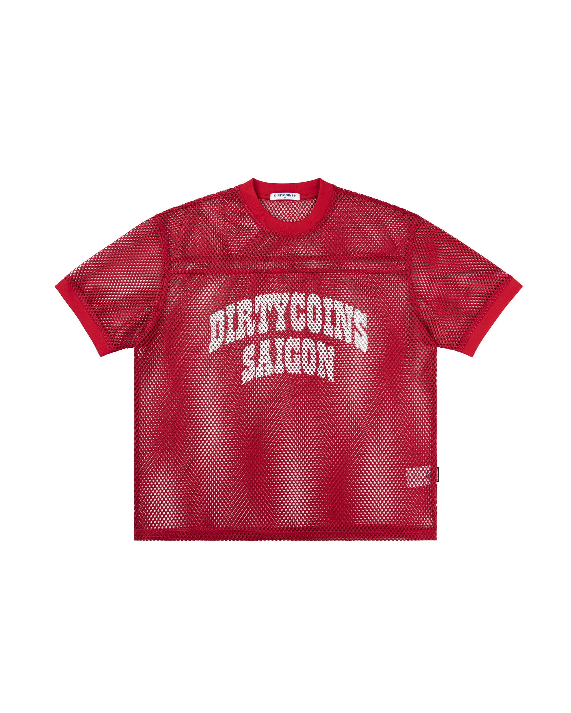 Saigon Star Big Mesh Football Jersey - Red