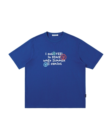 Feelin Peace T-shirt - Blue