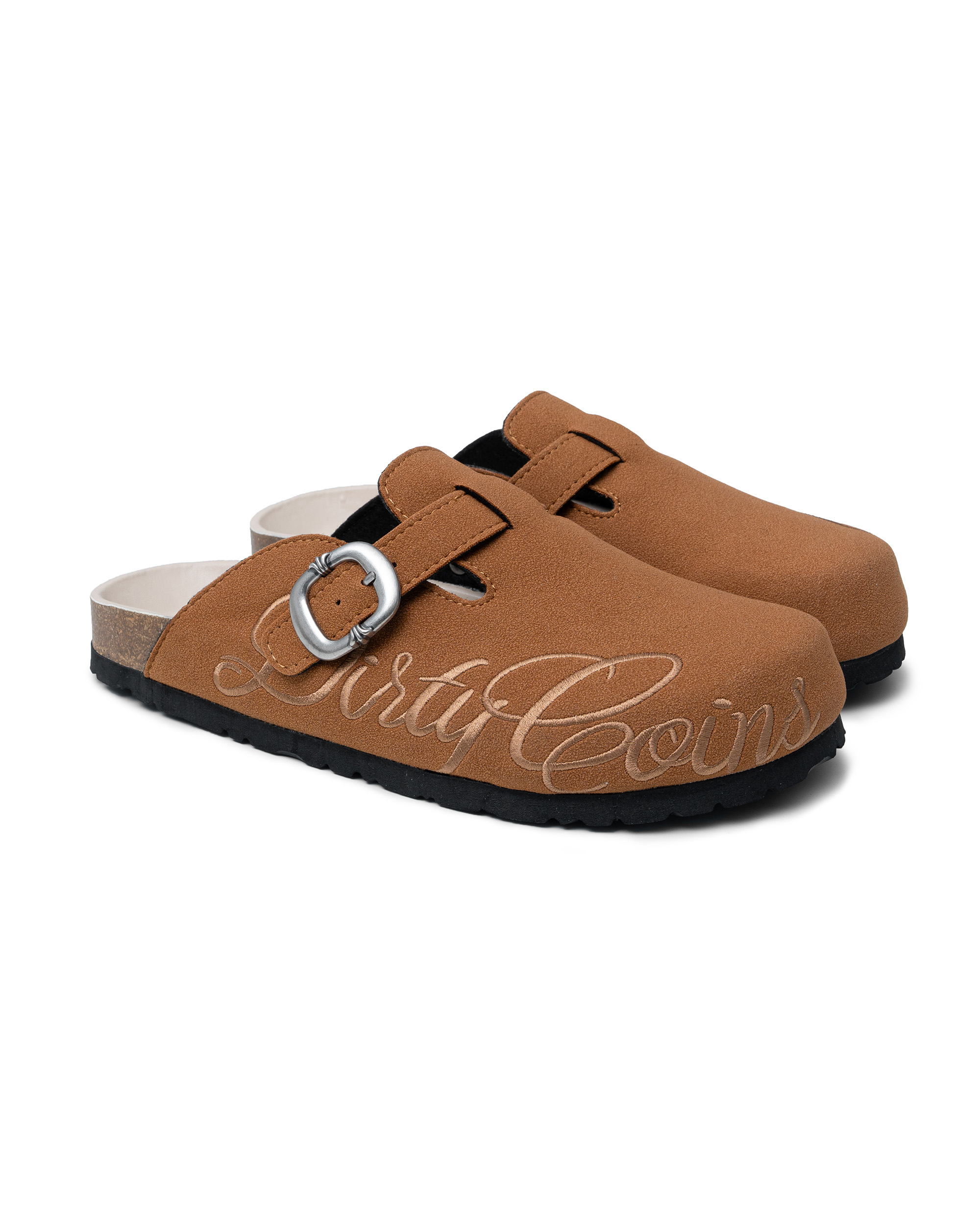 DirtyCoins Script Boston Mules Brown