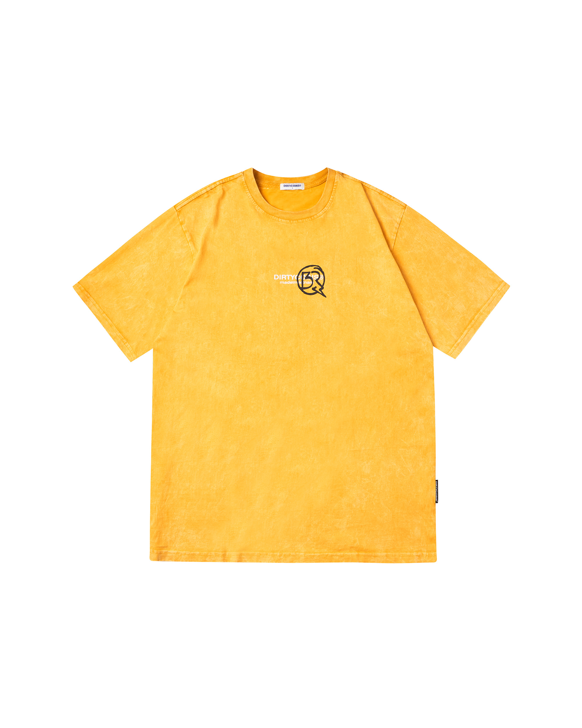Wash Logo T-shirt - Yellow