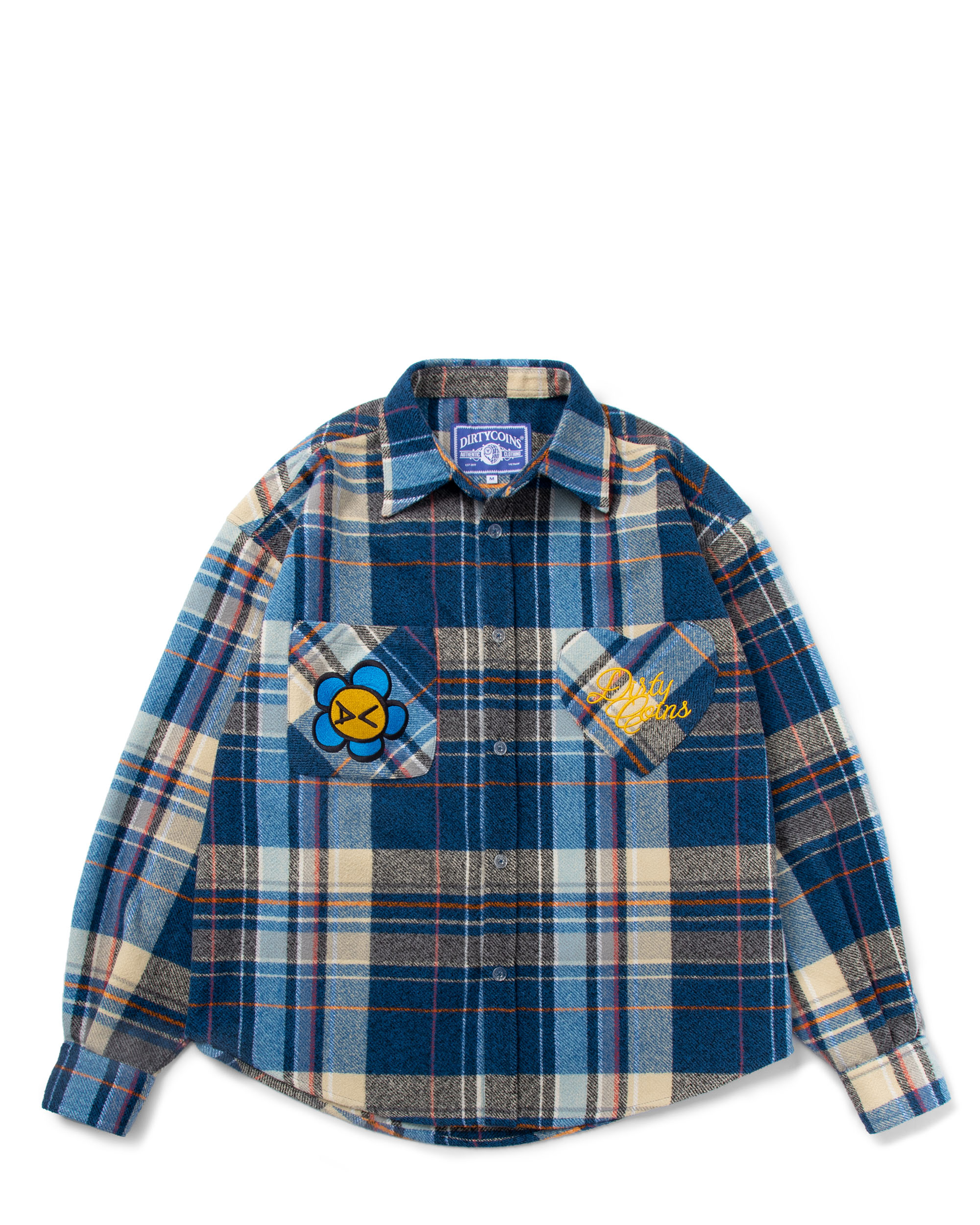 DirtyCoins Love Flannel Jacket