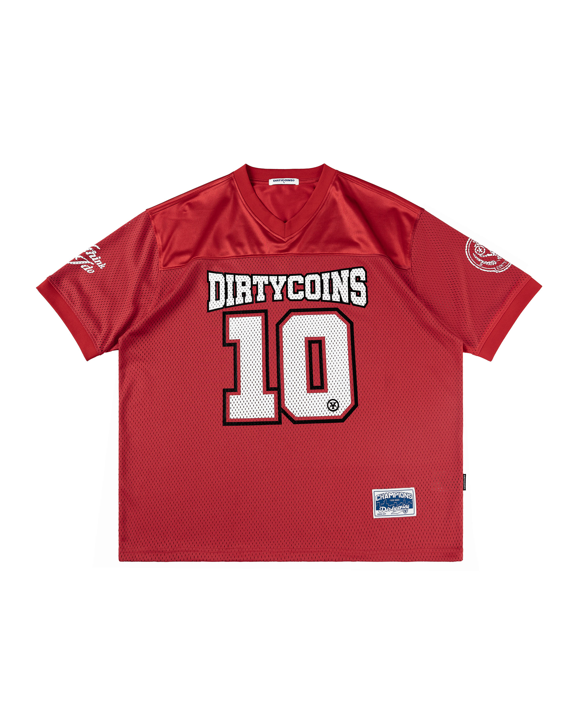 Logo Football Jersey - Red