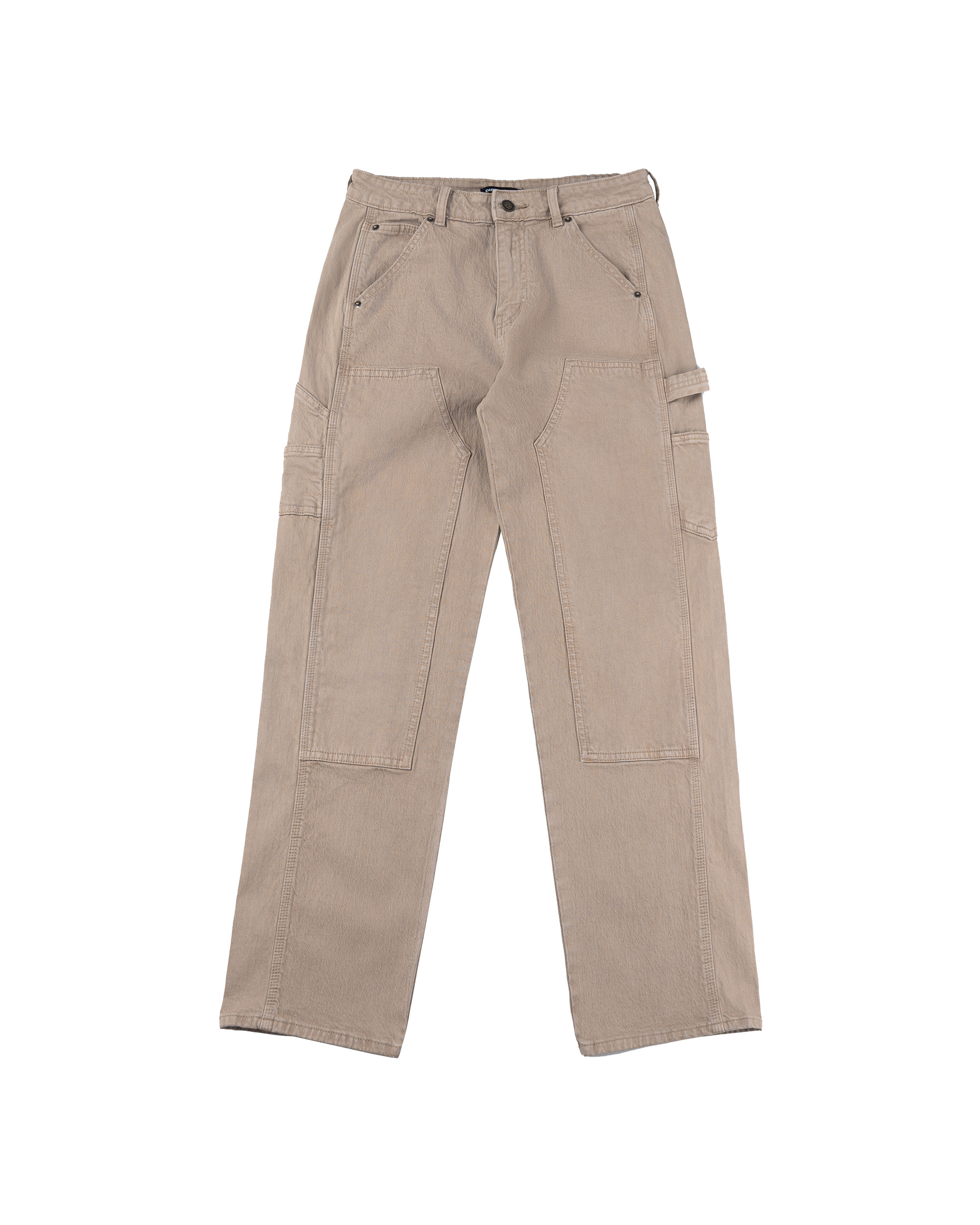 Relaxed Double Knee Jeans