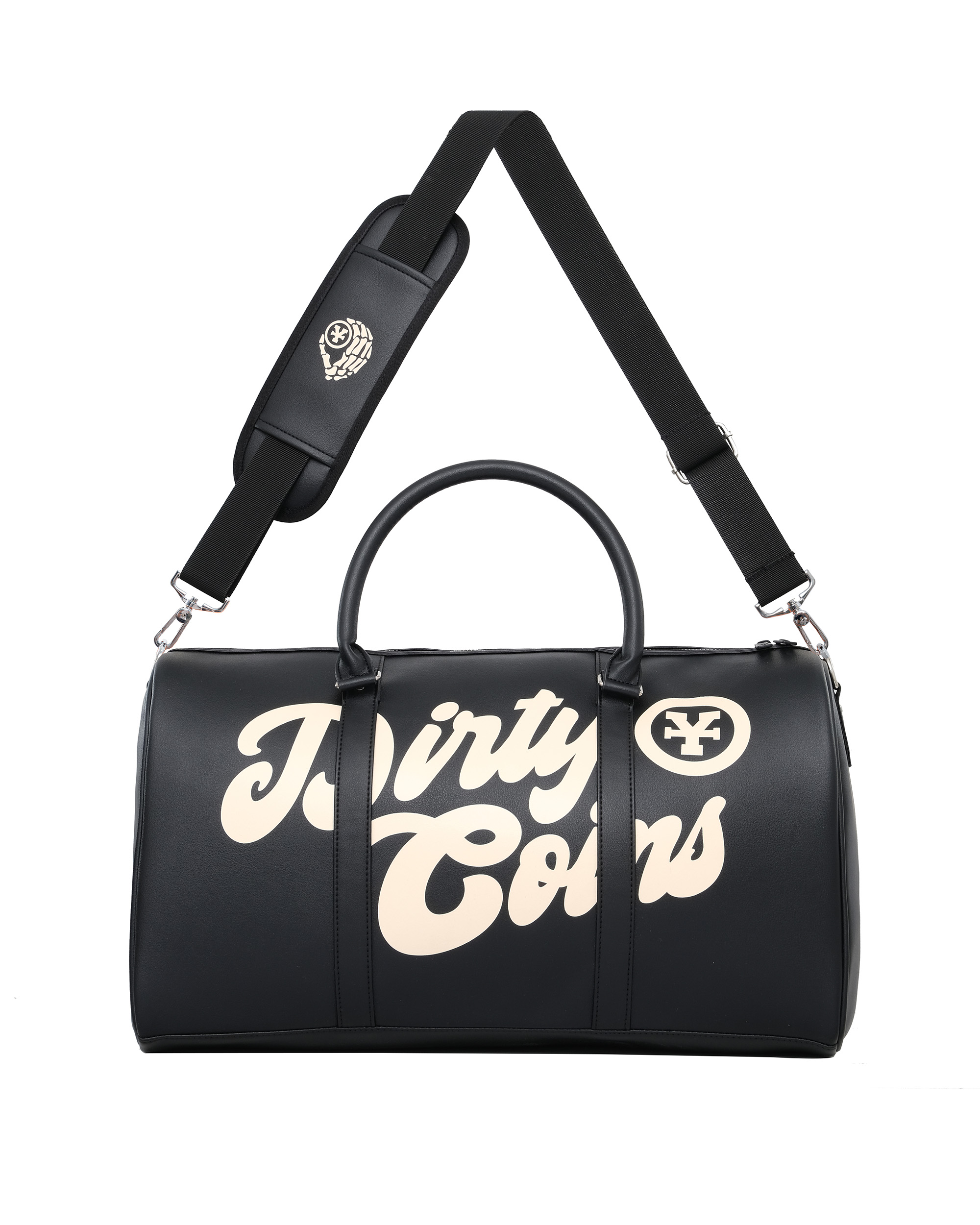 DirtyCoins Logo Bowler Bag - Black