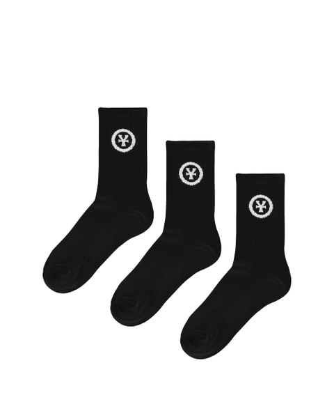 Signature Y Socks - Pack of 3