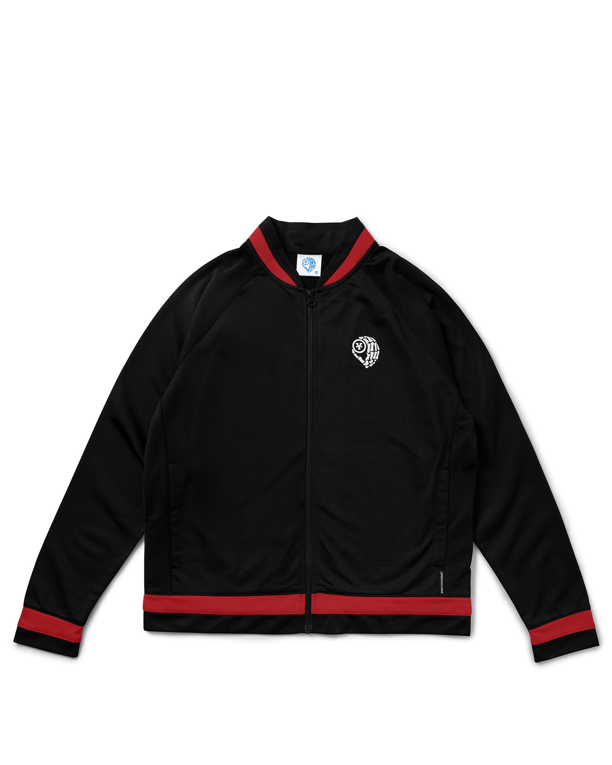 Logo Track Jacket - Black/Red