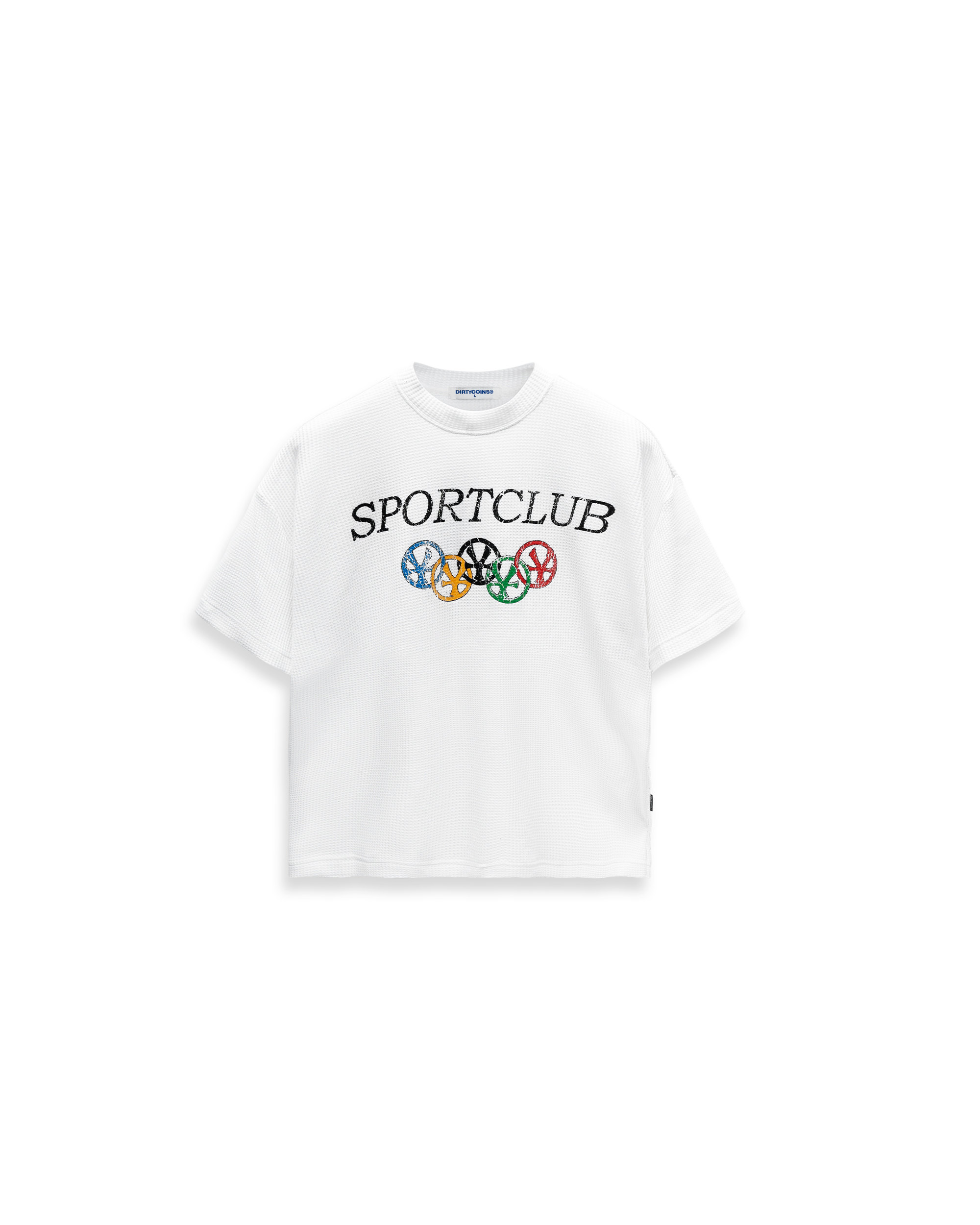 Dico Sport Club Union Waffle T-shirt White
