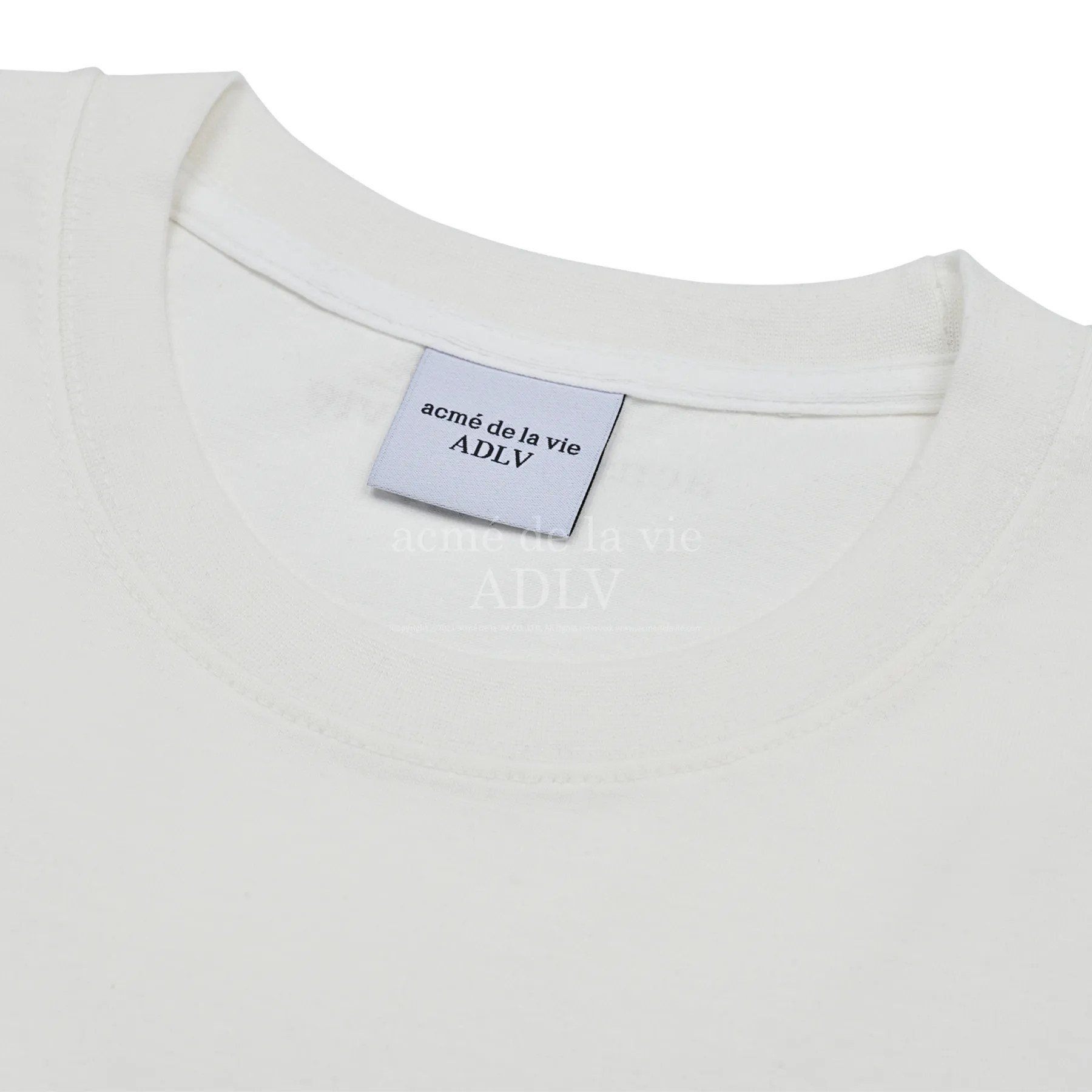 1865 - Áo ADLV Fuzzy Rabbit Trắng ADLV-23SS-SSBKZR-CRM Acmé de la vie [HÀNG CHÍNH HÃNG]