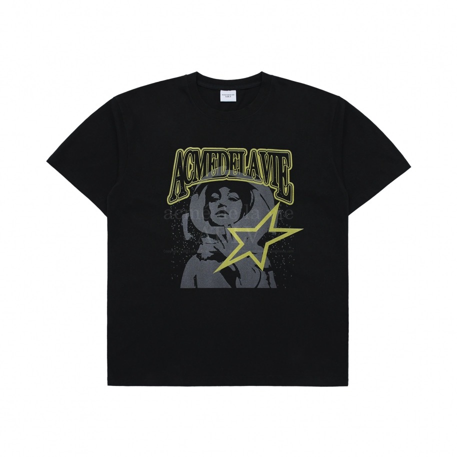 985 -  Áo ADLV Ae Logo Astronaut Artwork - Phi Hành Gia - Đen - Code ADLV 24SS SSAAEA BLK [HÀNG CHÍNH HÃNG]