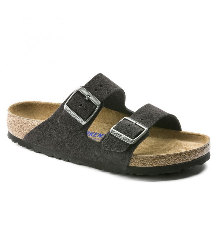 2009 - Dép BirkenStock Arizona Velvet Grey 552323 [HÀNG CHÍNH HÃNG]