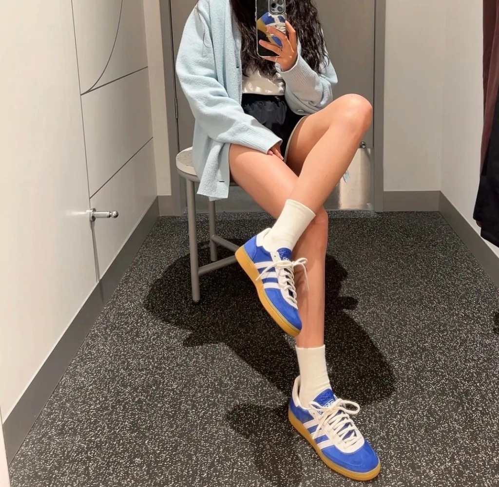 2609 - Giày Adidas Handball Spezial 'Collegiate Royal' JP5278 [HÀNG CHÍNH HÃNG]