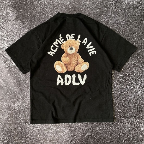 1857 - Áo ADLV Teddy Bear Doll Đen ADLV-21SS-SSADBK-TBD [HÀNG CHÍNH HÃNG]