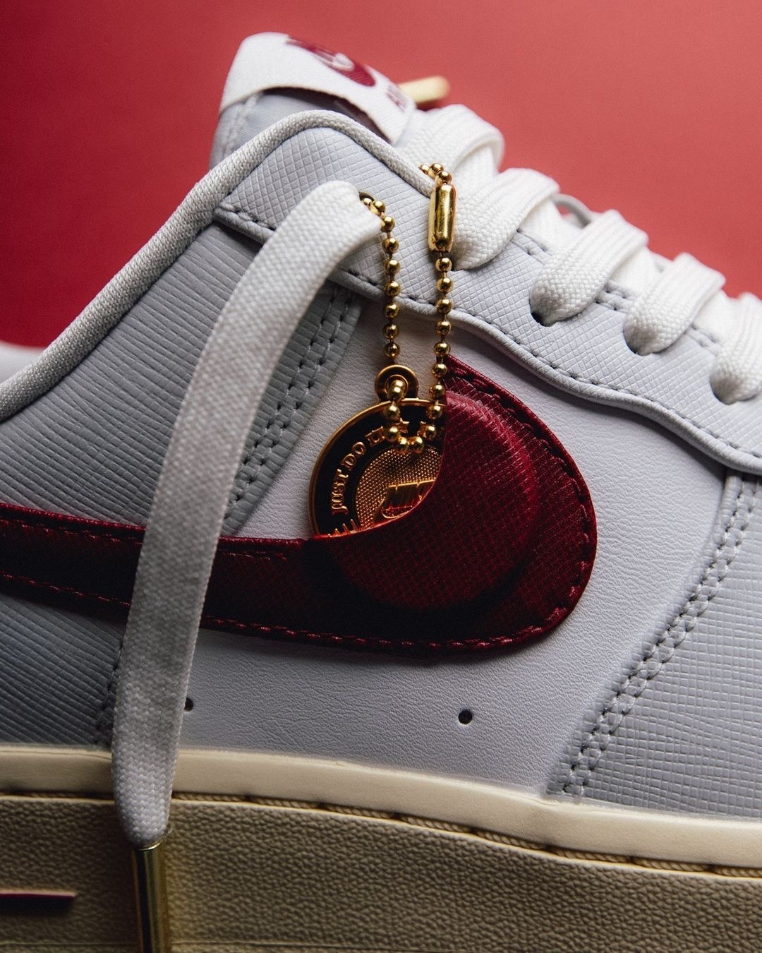774 -  Giày Nike Air Force 1 JDI Hangtag Red Swoosh DV7584 001 [HÀNG CHÍNH HÃNG]