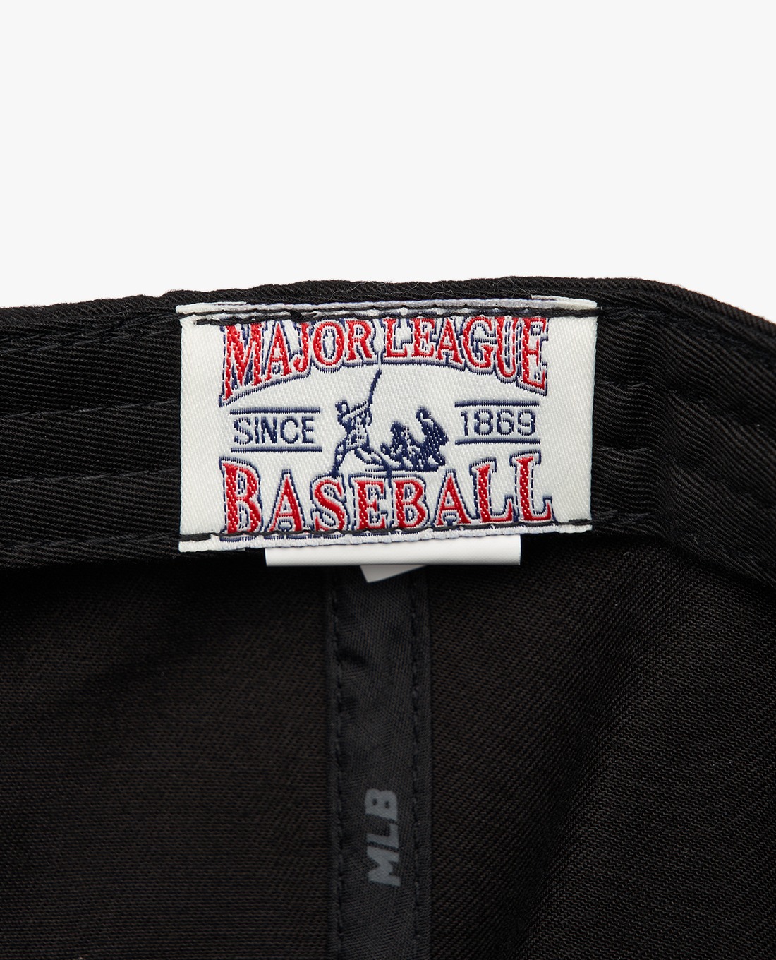 417 -  Nón MLB Unstructured Ball cap - Đen - LA Trắng To [HÀNG CHÍNH HÃNG]