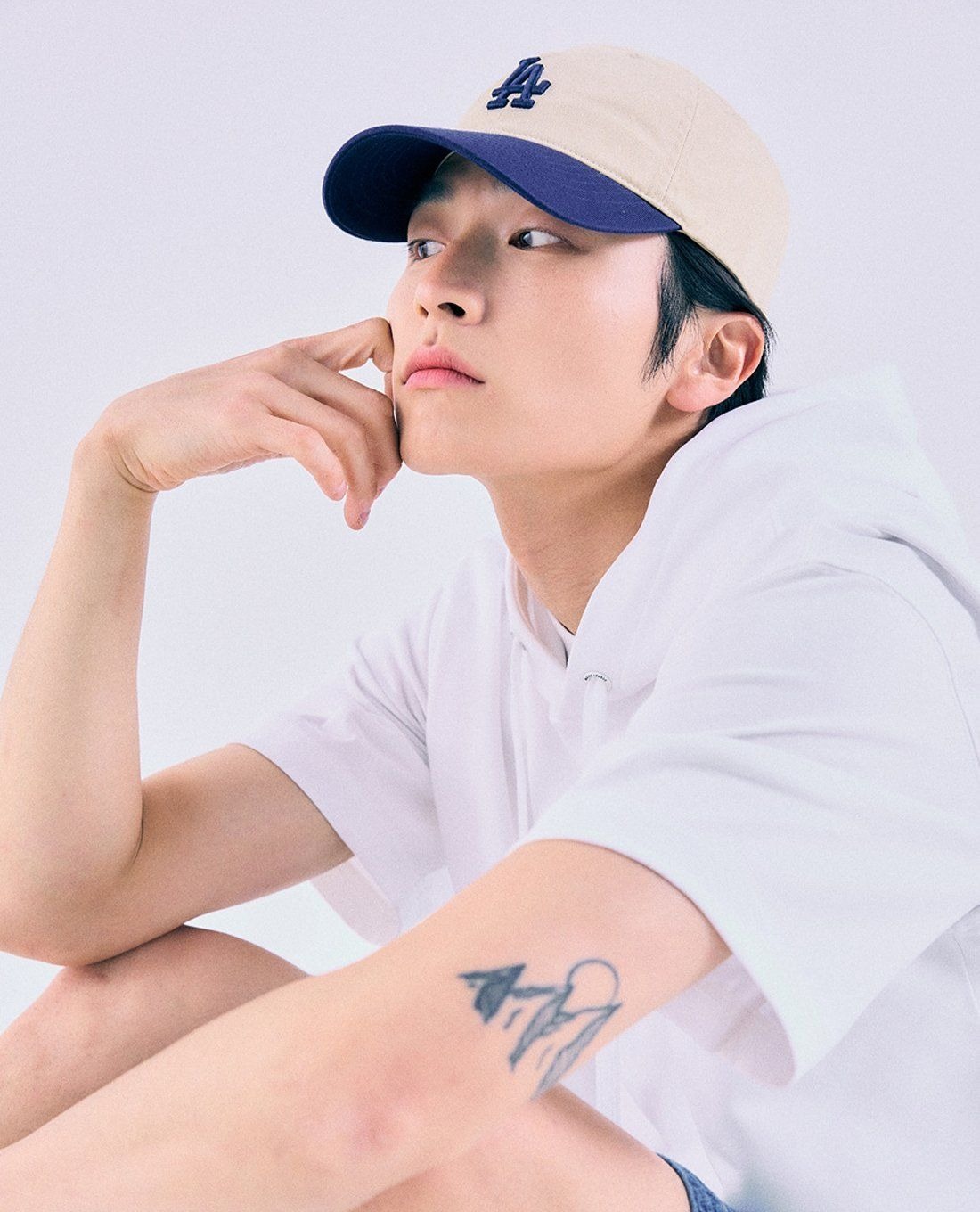1445 - Nón MLB Basic Coloration Ball Cap LA Dodgers Blue 3ACP3303N-07CBS [CHÍNH HÃNG]