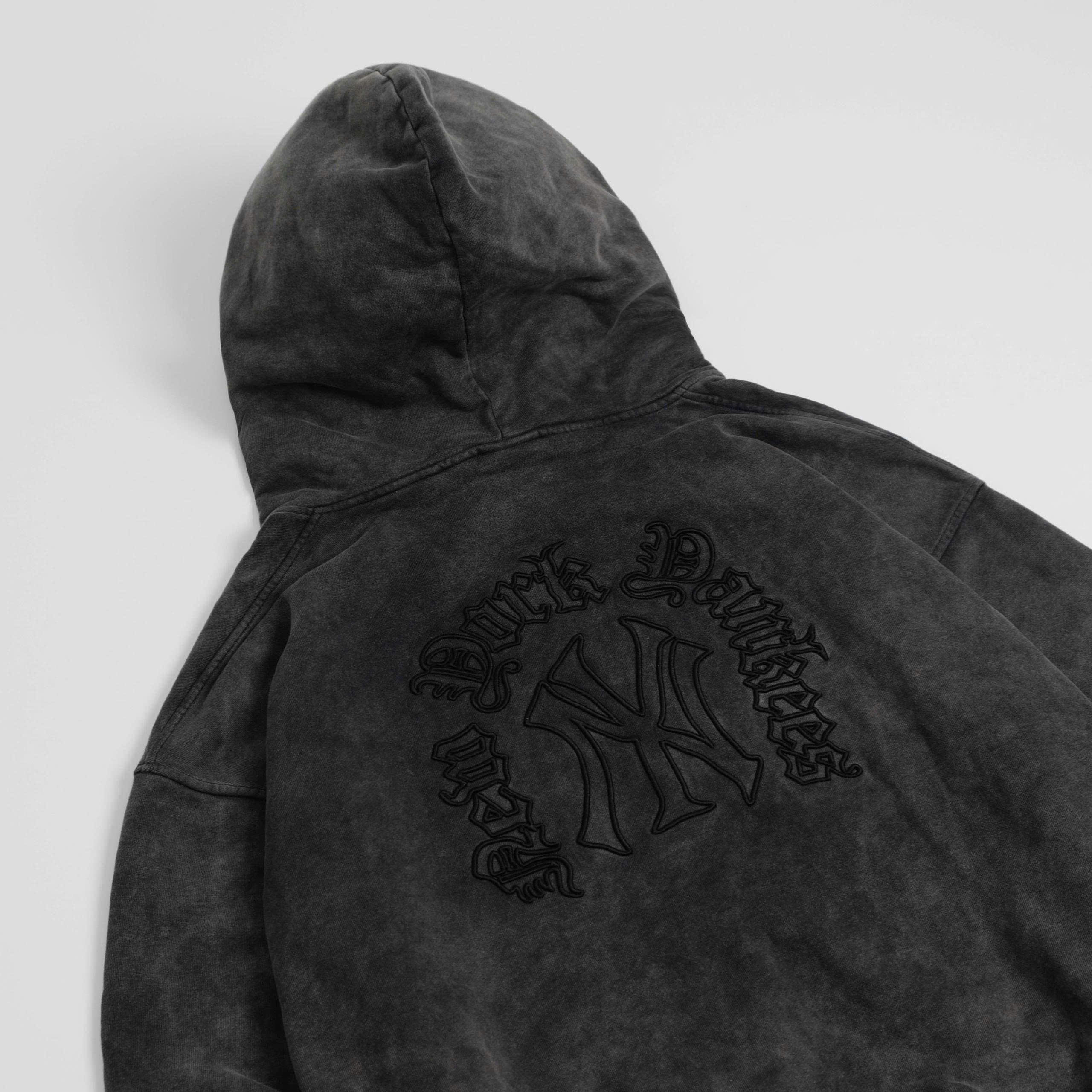 2015 - Áo Hoodie New Era NY  New York Yankess Xám Rêu [HÀNG CHÍNH HÃNG]