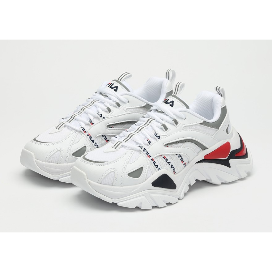 110 -  Giày thể thao Fila Interation - Trắng đỏ - Code 1JM00800 - 125 [HÀNG CHÍNH HÃNG]