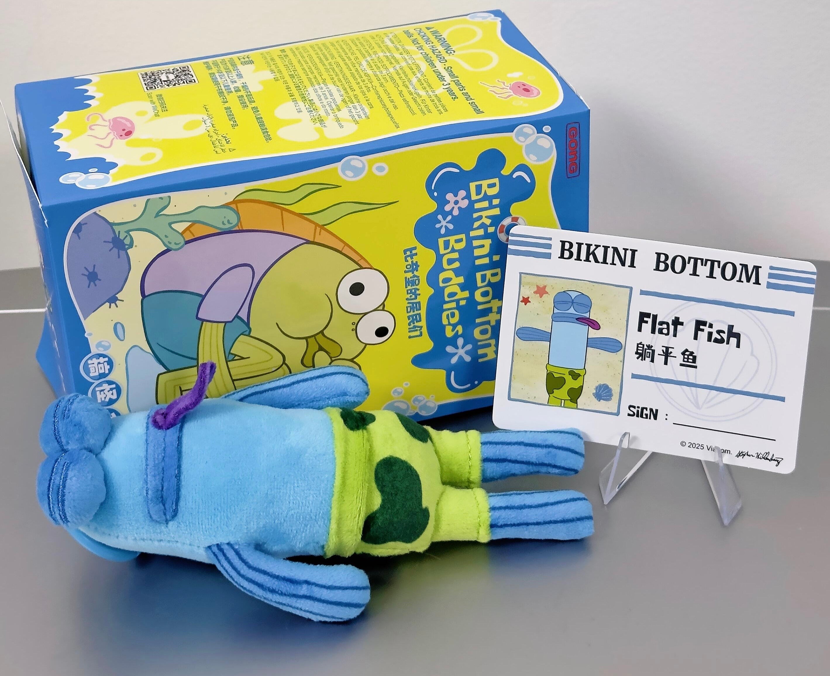 1554 - Bikini Bottom Buddies Blindbox - Box Cá Bikini - POPMART Bikini Bottom Buddies Whimsical Plush Series [HÀNG CHÍNH HÃNG]