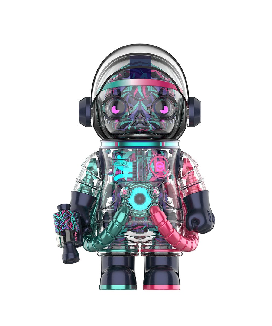 1498 - Molly Clot 400% - POPMART MEGA SPACE MOLLY 400% Clot Alienegra [CHÍNH HÃNG]