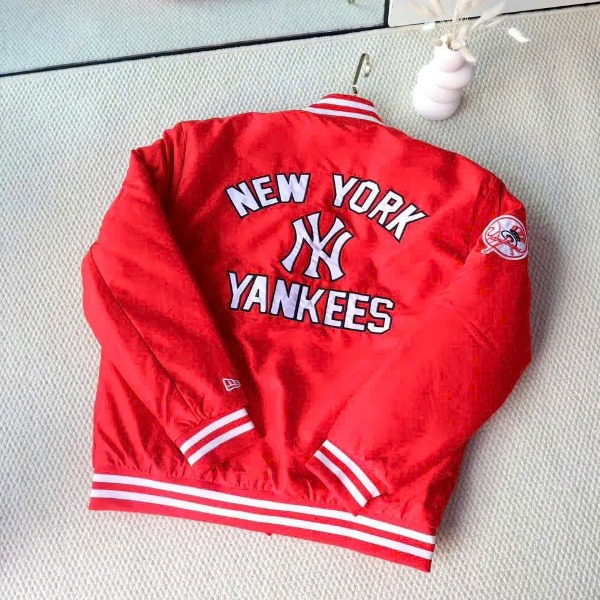 2185 - Áo Bomber New Era NY New York Yankee Đỏ [HÀNG CHÍNH HÃNG]