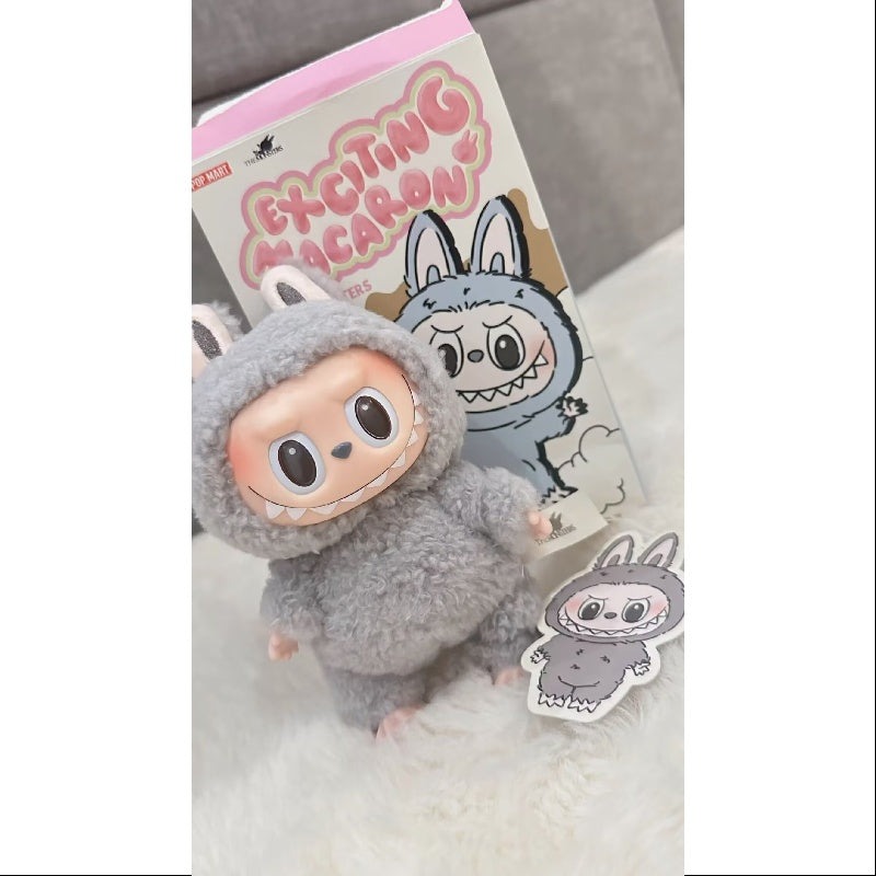 1106 -  1 hộp Labubu Blind Box Chưa Khui Seal - Gấu Bông Art Toy [HÀNG CHÍNH HÃNG] POP MART The Monsters Tasty Macaron Vinyl Face
