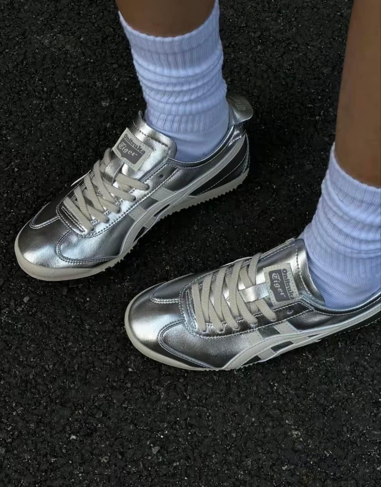 1127 - Giày Onitsuka Tiger Mexico 66 ‘Silver Off White’ - Code 1183B566-021 [HÀNG CHÍNH HÃNG]