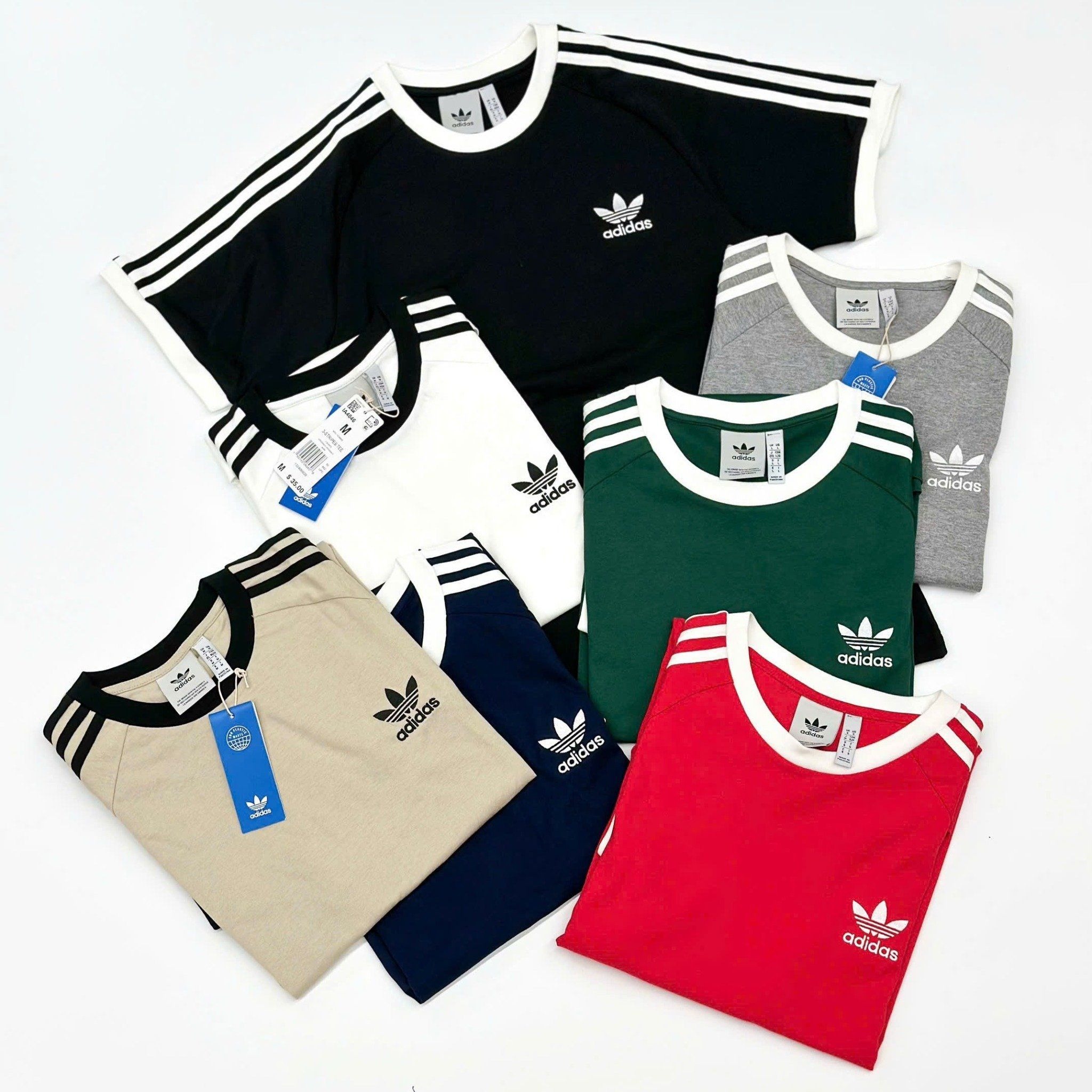 1868 - Áo Adidas Adicolor Classics Đỏ IA4852 [HÀNG CHÍNH HÃNG]